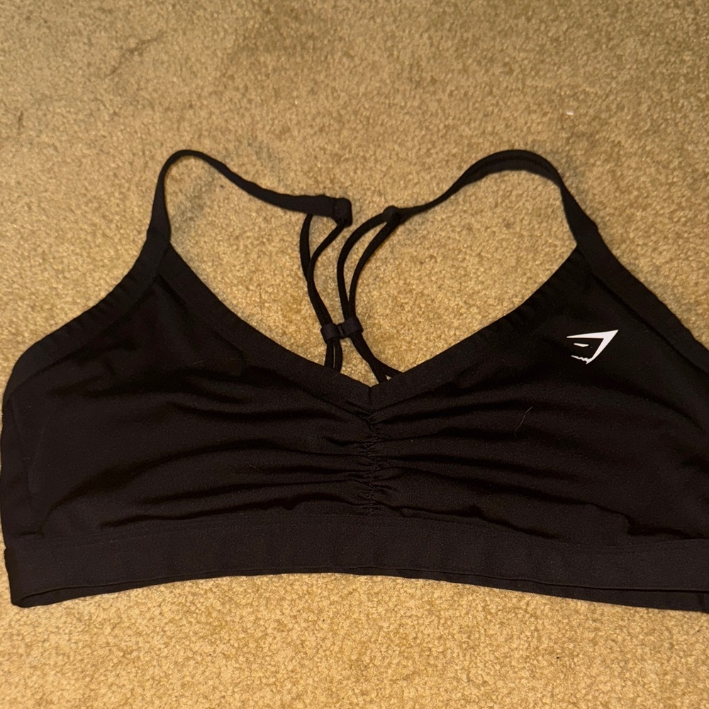 Gymshark Ruched Strappy Sports Bra